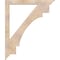 Ekena Millwork Merced Traditional Smooth Bracket, Douglas Fir, 3 1/2"W x 40"D x 48"H BKT04X40X48MRC01SDF - alternate 3